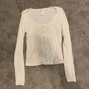 H&M button long sleeve